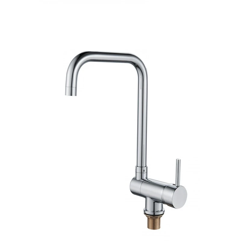 Комплект кухненска мивка Inter Ceramic Kitchen Line ICF 7192174 7119, За вграждане, Алпака, Двукоритна, С ляв плот, Стоящ смесител с висок и въртящ се чучур, 120 x 50 см, Цвят хром